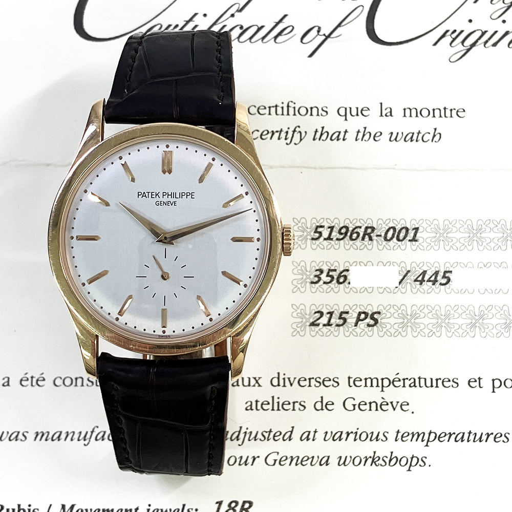 Patek Philippe 5196R-001