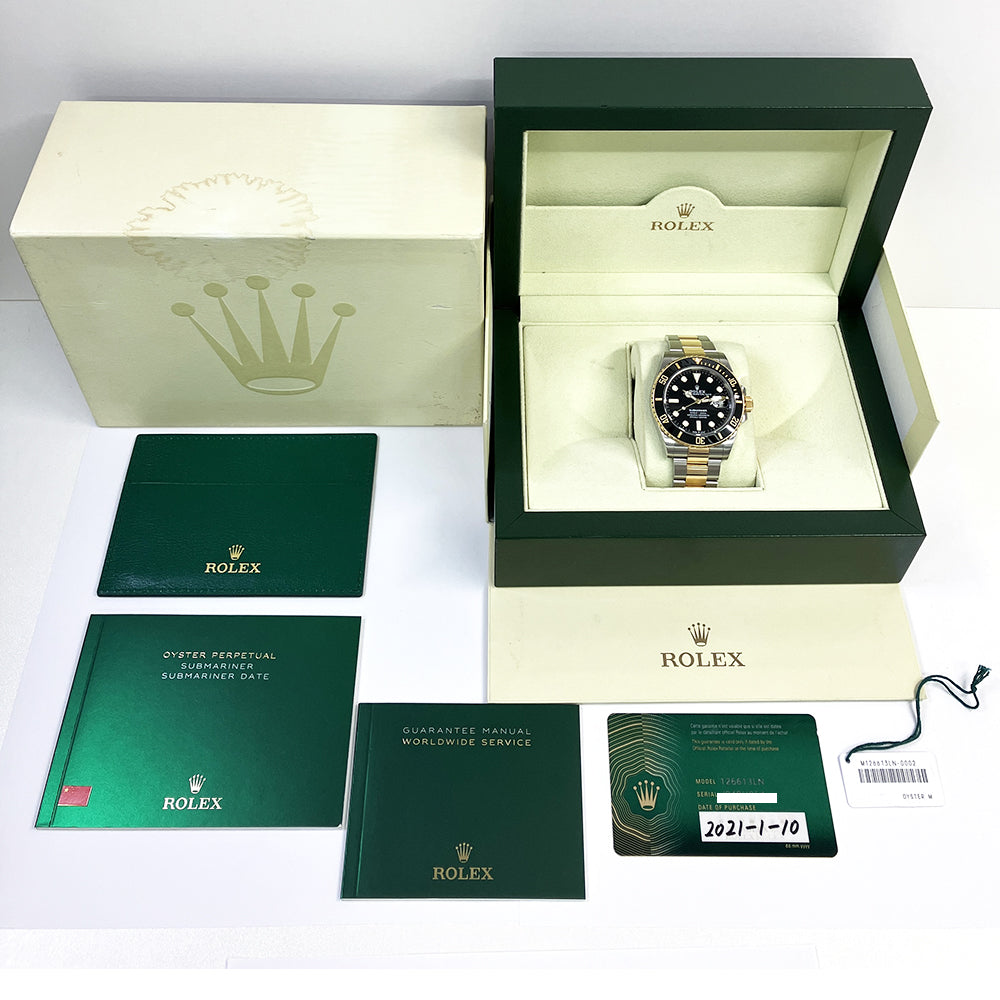 Rolex Submariner Date 41 mm Black Dial 126613LN