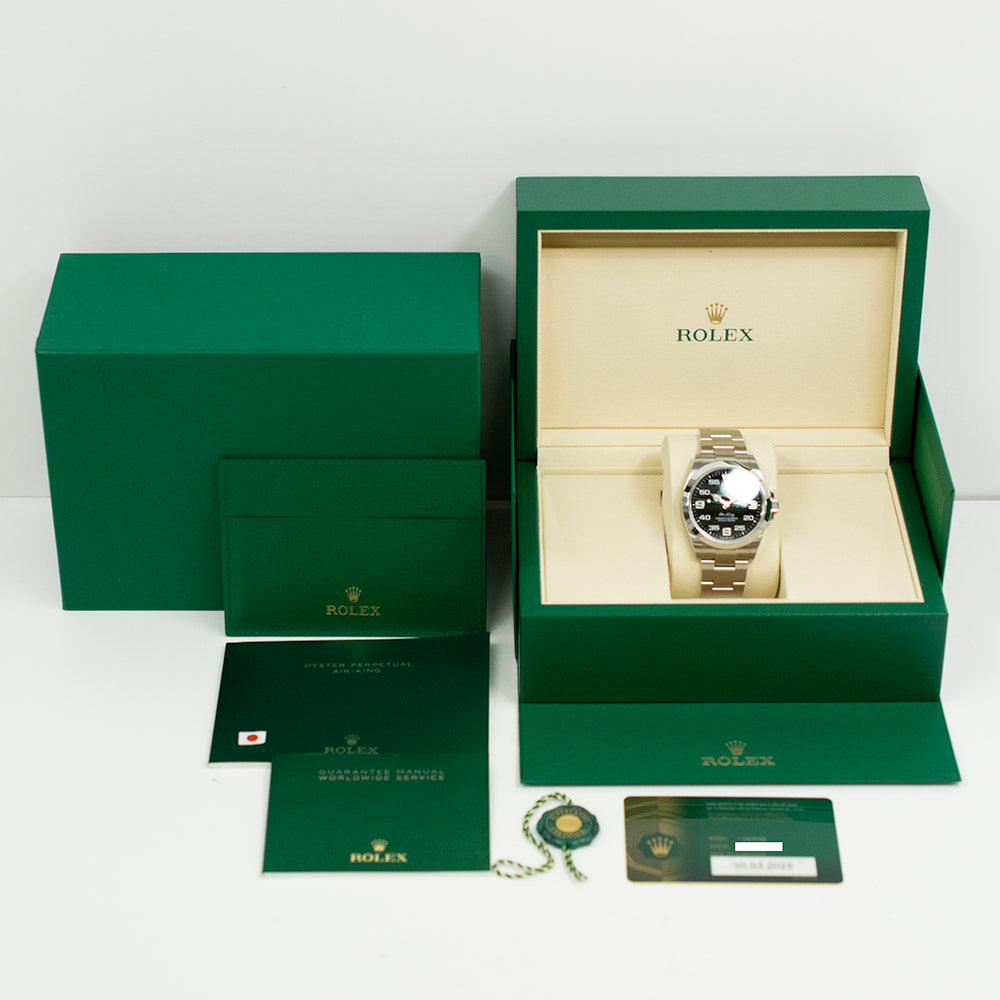 Rolex Air-King 40mm Black Dial 126900 (2025)
