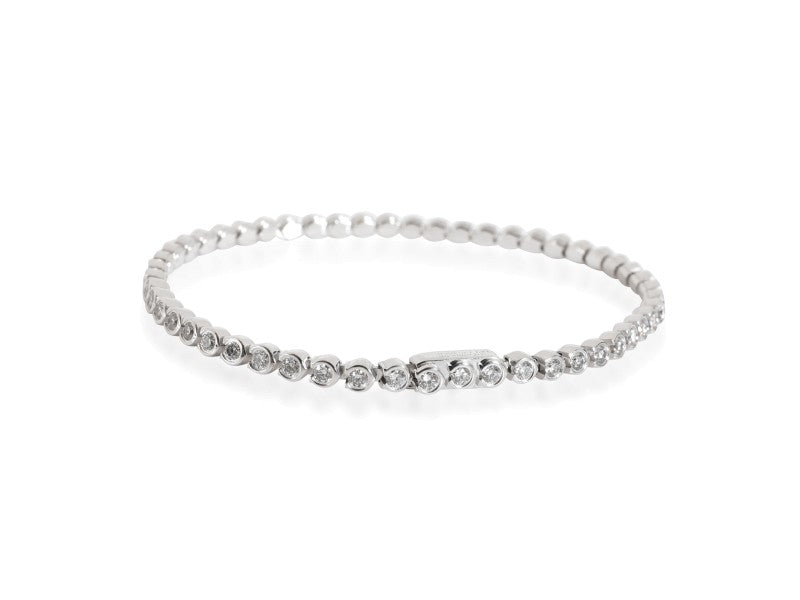 Cartier C De Cartier Diamond Bracelet In 18k White Gold