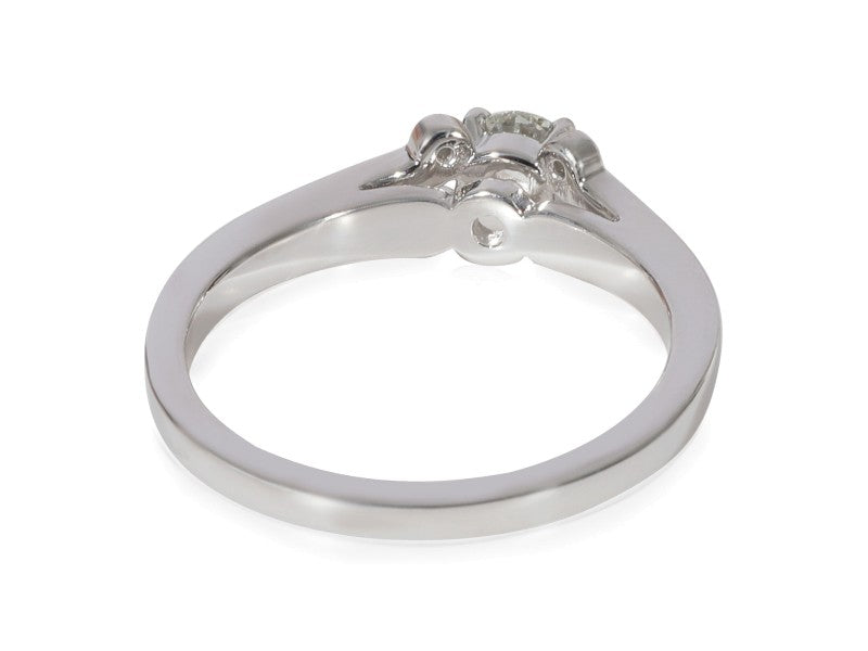 Cartier Ballerine Diamond Engagement Ring In Platinum