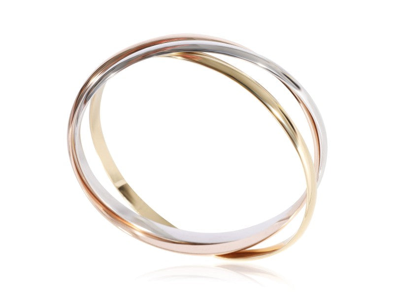 Cartier Trinity Bracelet In 18k 3 Tone Gold