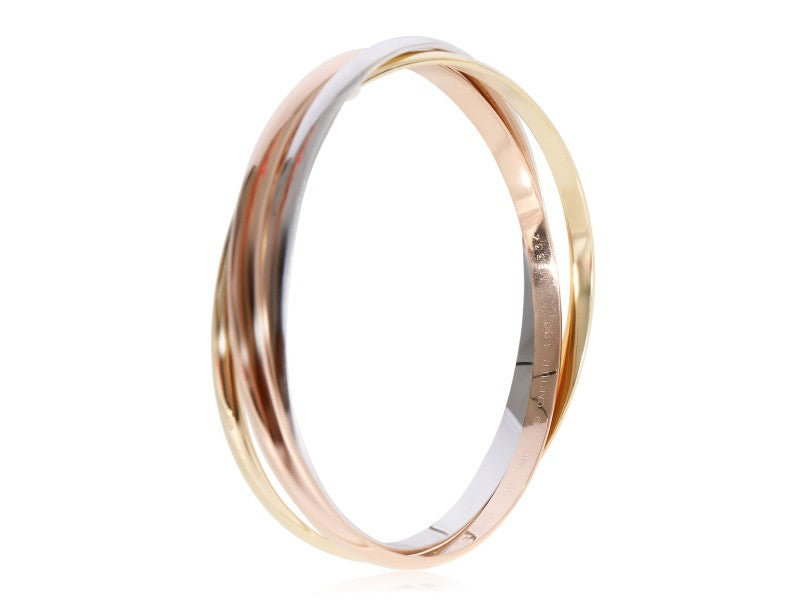Cartier Trinity Bracelet In 18k 3 Tone Gold
