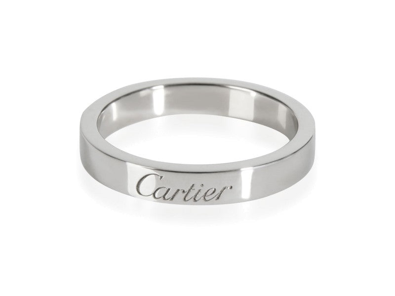 Cartier C De Cartier Wedding Band In Platinum