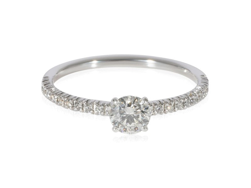 Cartier Etincelle Diamond Engagement Ring In Platinum