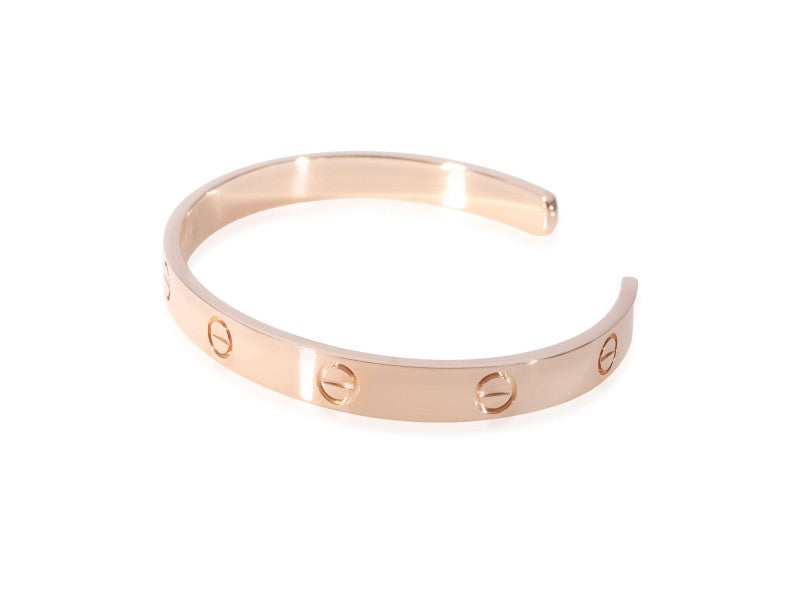 Cartier Love Bracelet In 18k Rose Gold