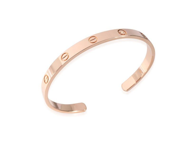 Cartier Love Bracelet In 18k Rose Gold
