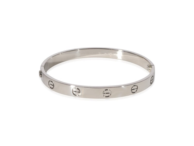 Cartier LOVE Bracelet In 18K White Gold