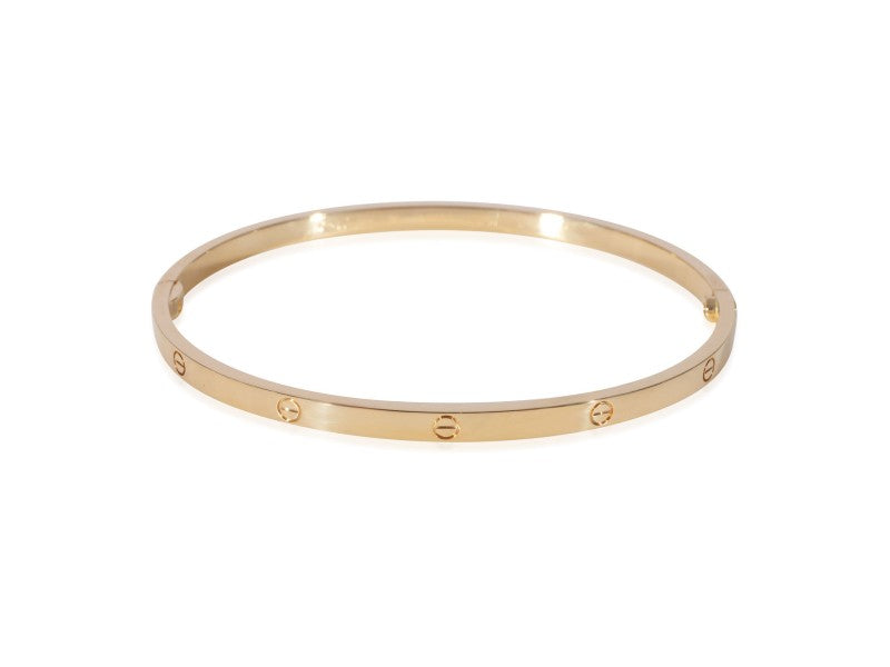 Cartier Love Bracelet In 18k Yellow Gold