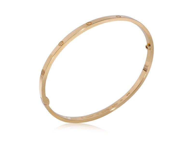 Cartier Love Bracelet In 18k Yellow Gold