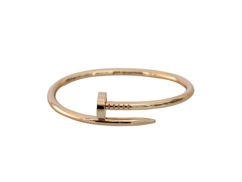 Cartier Juste Un Clou Bracelet Rose Gold Size 18