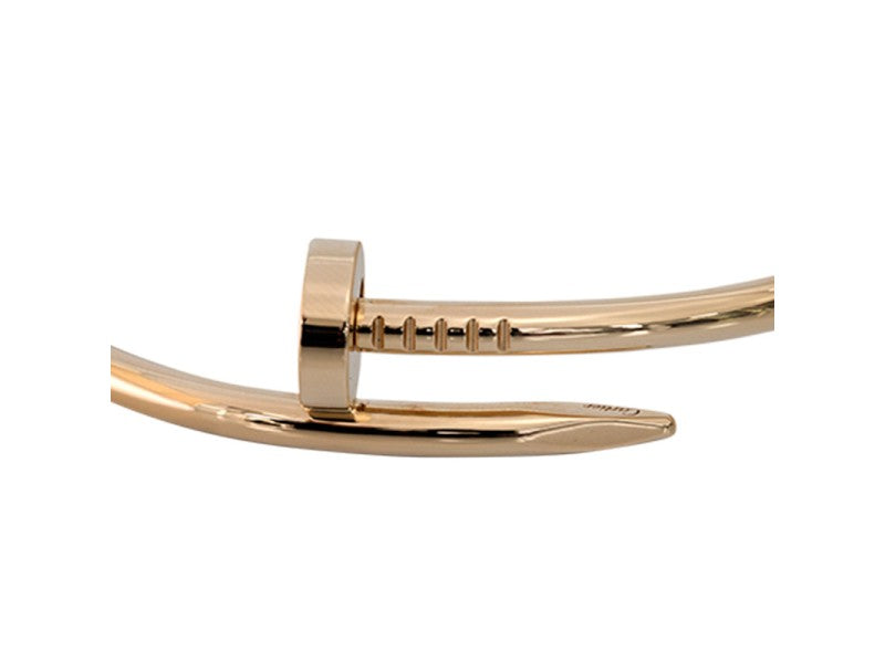 Cartier Juste Un Clou Bracelet Rose Gold Size 18