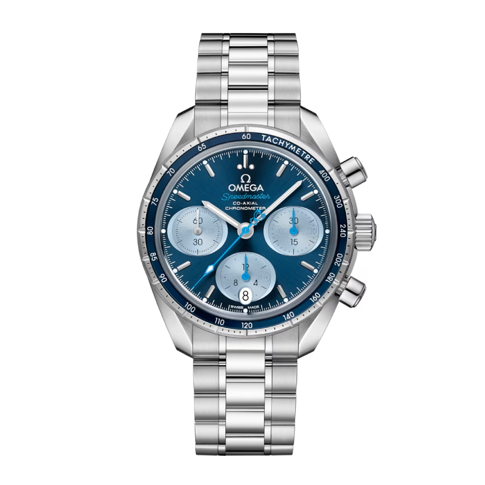 Omega Speedmaster Orbis Edition Chronograph Steel Blue Dial 38mm 324.30.38.50.03.002