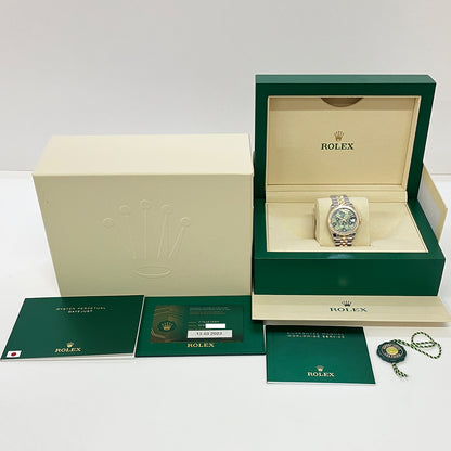 Rolex Datejust 31mm Green Flower Diamond Dial 278288RBR