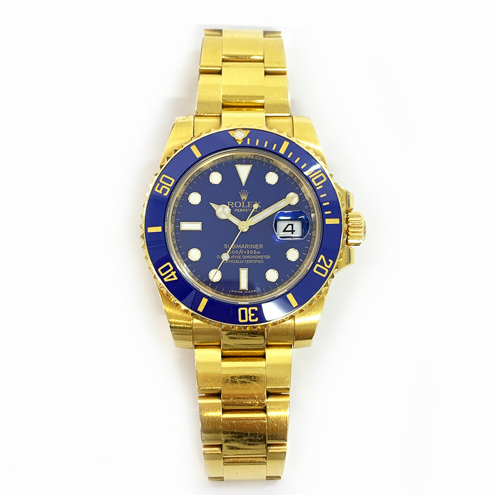 Rolex Submariner Date Blue Dial 116618LB