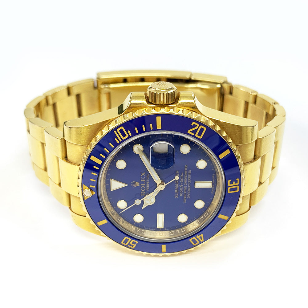 Rolex Submariner Date Blue Dial 116618LB