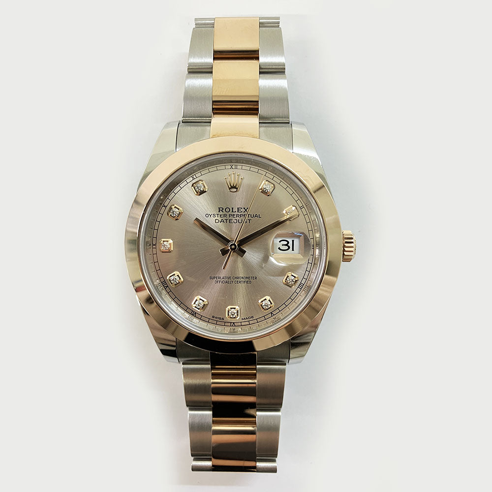 Rolex Datejust 41mm Sundust Diamond Dial 126301