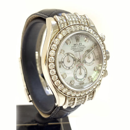 Rolex Daytona White Mop Diamond Dial 116599RBR