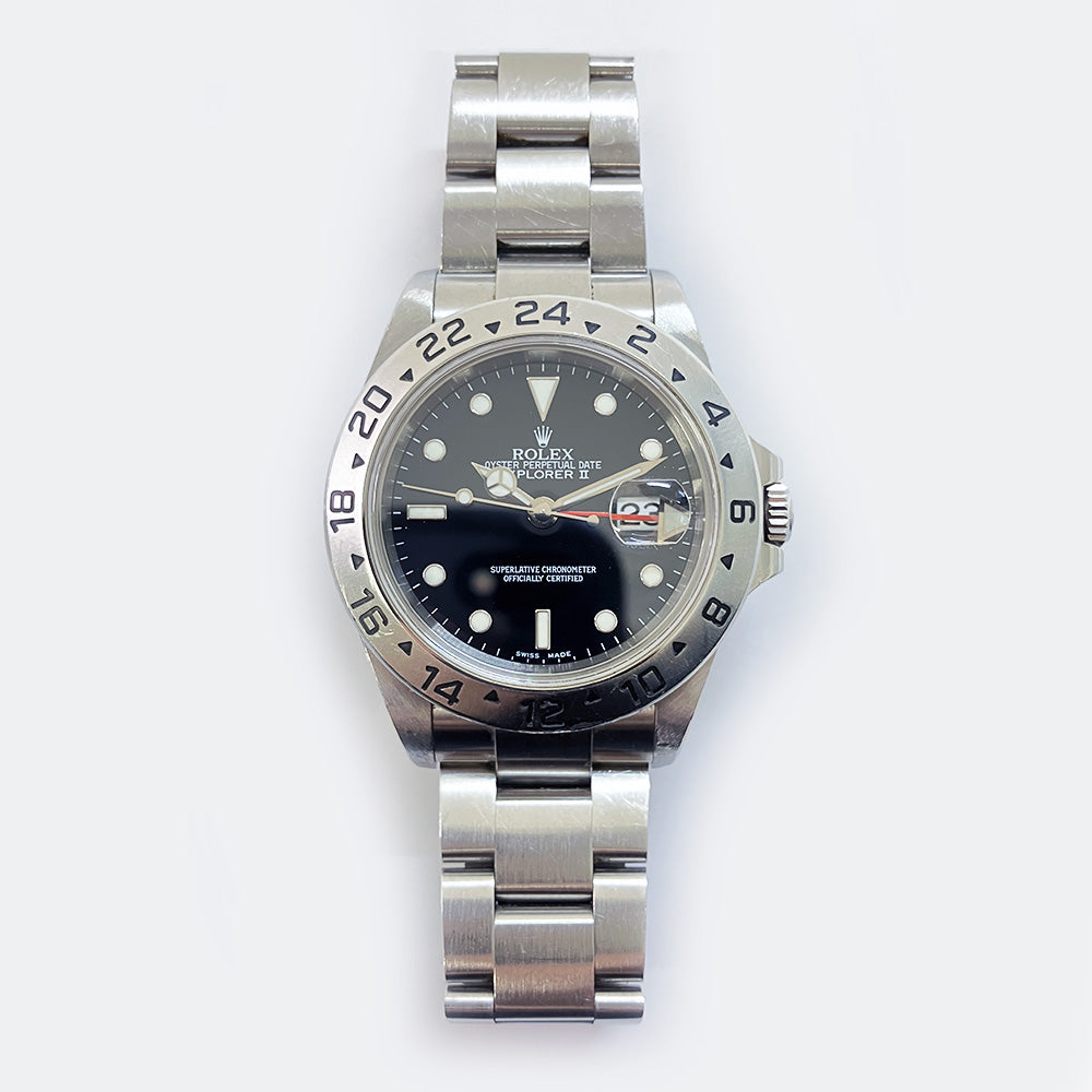 Rolex Explorer II Black Dial 16570