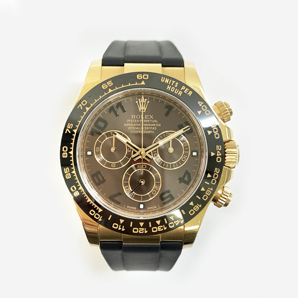 Rolex Cosmograph Daytona Chocolate Arabic Dial 116515LN