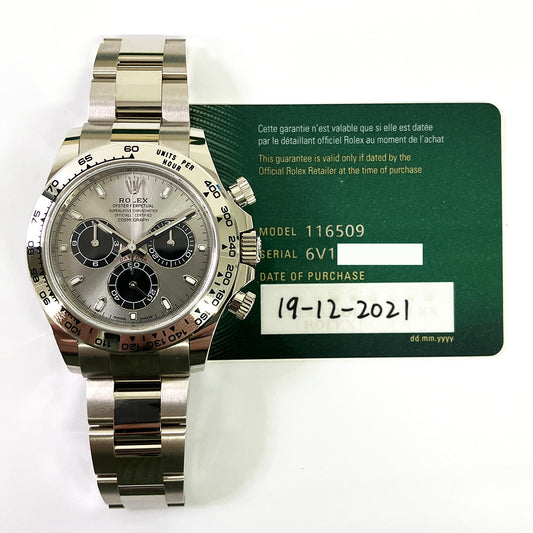 Rolex Daytona Steel Dial 116509