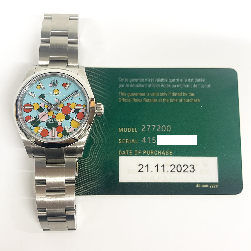 Rolex Oyster Perpetual 31mm Celebration Dial 277200