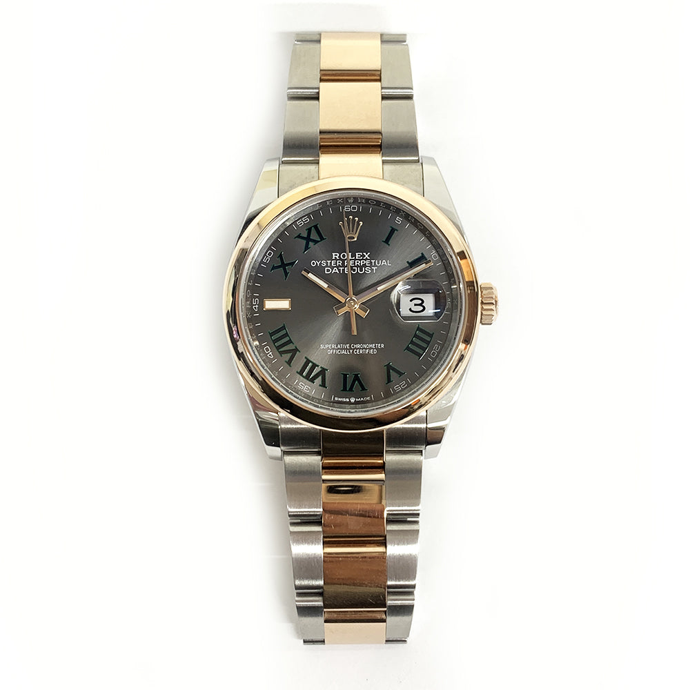 Rolex Datejust 36mme Wimbledon Dial 126201