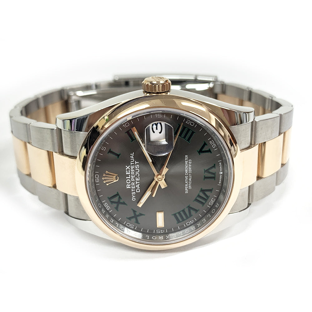 Rolex Datejust 36mme Wimbledon Dial 126201