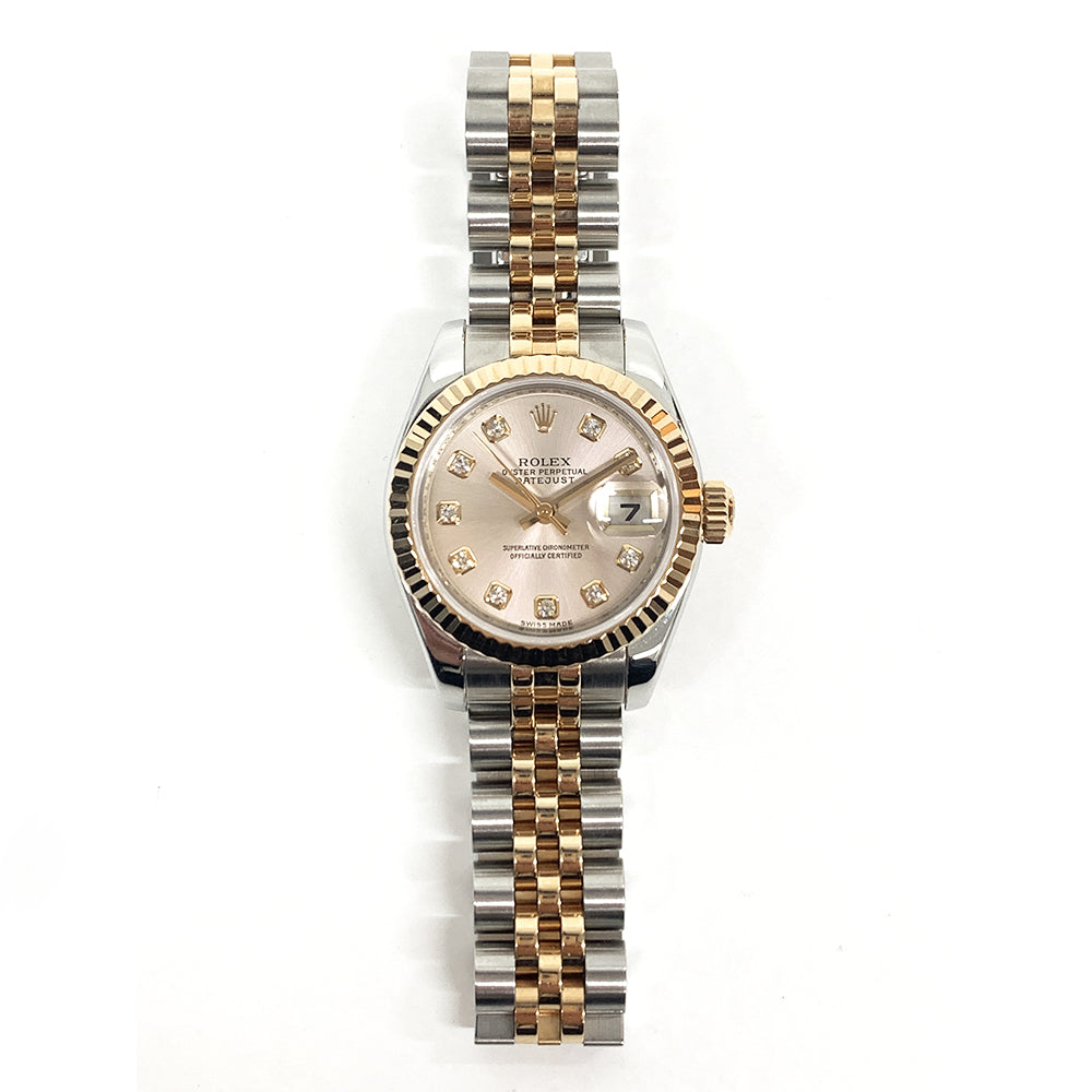 Rolex Lady-Datejust Pink Diamond Dial 179171