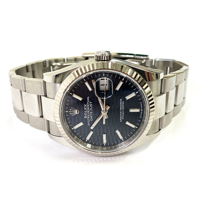 Rolex Datejust 36mm Blue Fluted Dial 126234