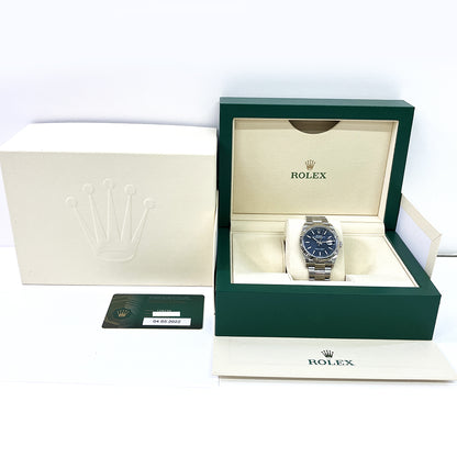 Rolex Datejust 36mm Blue Fluted Dial 126234