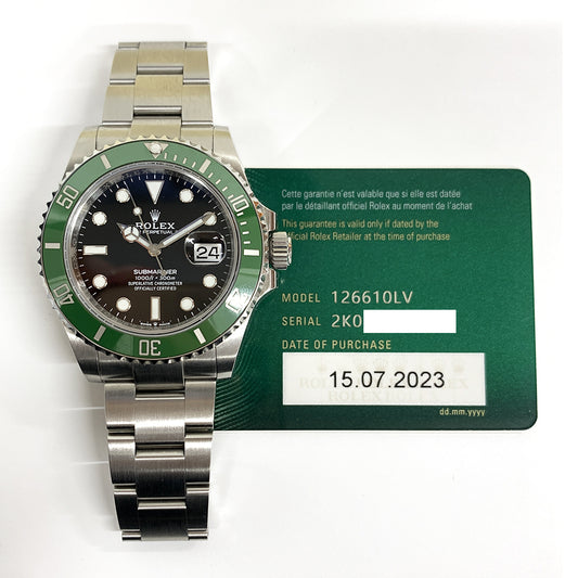 Rolex Submariner Date 41mm Starbucks Dial 126610LV