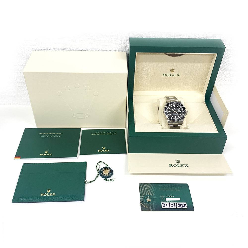 Rolex Sea-Dweller 43mm MK1 Black Dial 126600