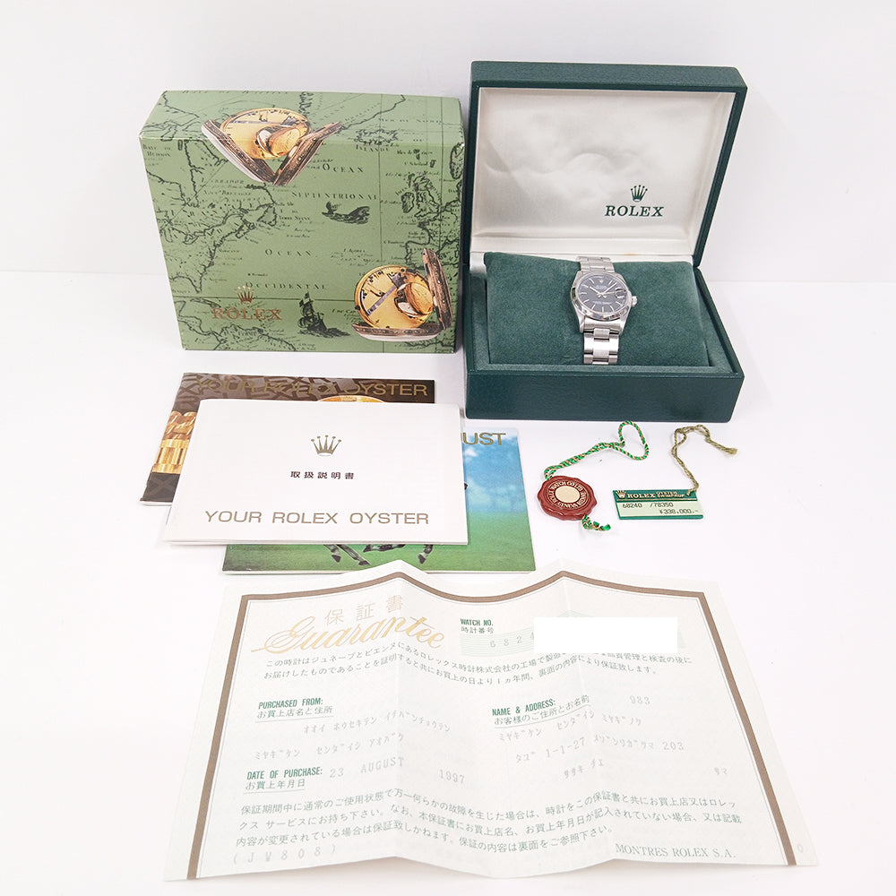 Rolex Datejust 31mm Black Dial 68240 (1997)