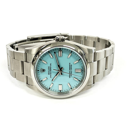 Rolex Oyster Perpetual 36mm Turquoise Dial 126000