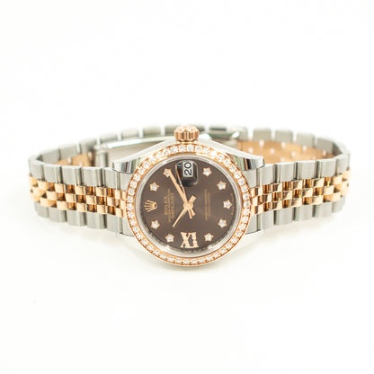 Rolex Datejust 28mm Chocolate Star Diamond 279381RBR (2024)