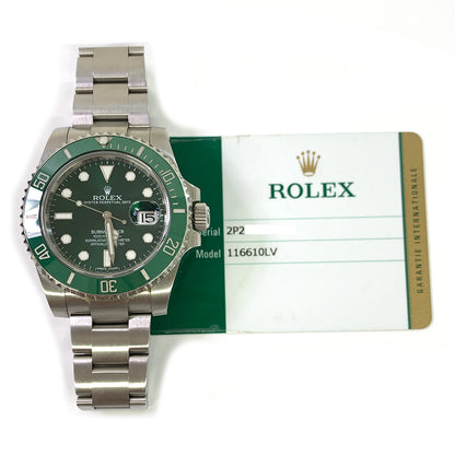 Rolex Submariner Date Hulk Dial 116610LV