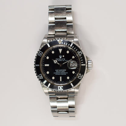 Rolex Submariner Date 41mm Black Dial 16610