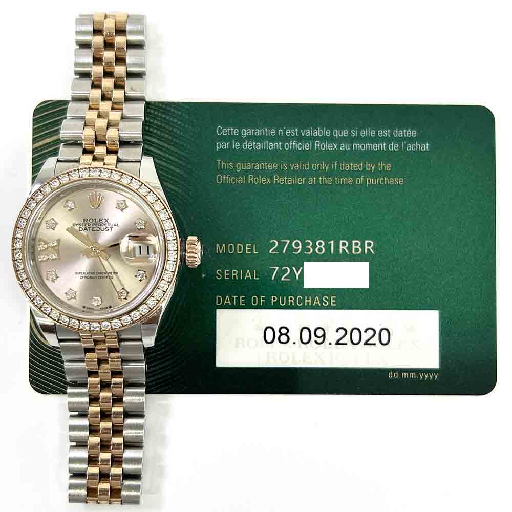 Rolex Lady-Datejust Pink Dial 279381RBR