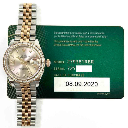 Rolex Lady-Datejust Pink Dial 279381RBR