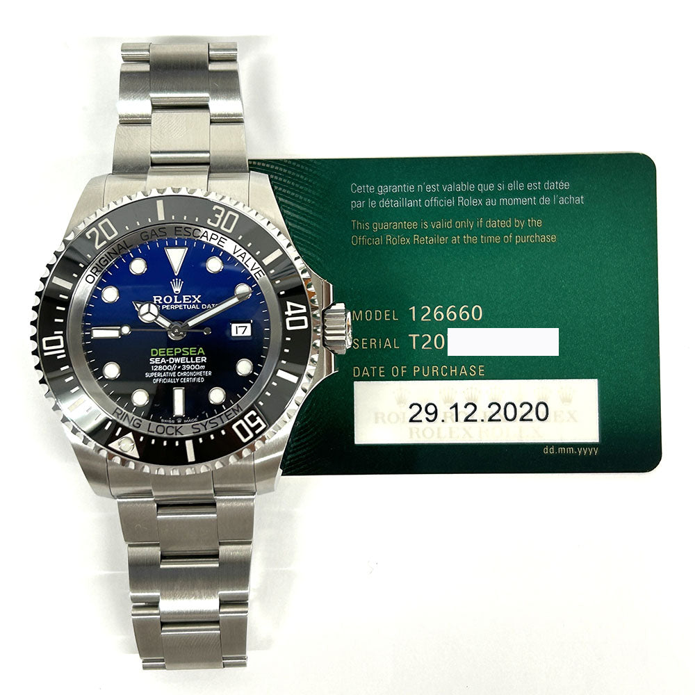 Rolex Sea-Dweller Deep Sea D-Blue Dial 126660