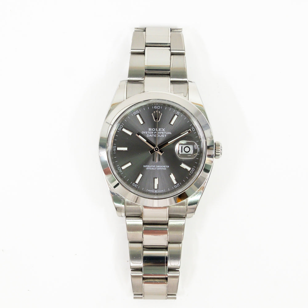 Rolex Datejust 41mm Slate Dial 126300 (2024)
