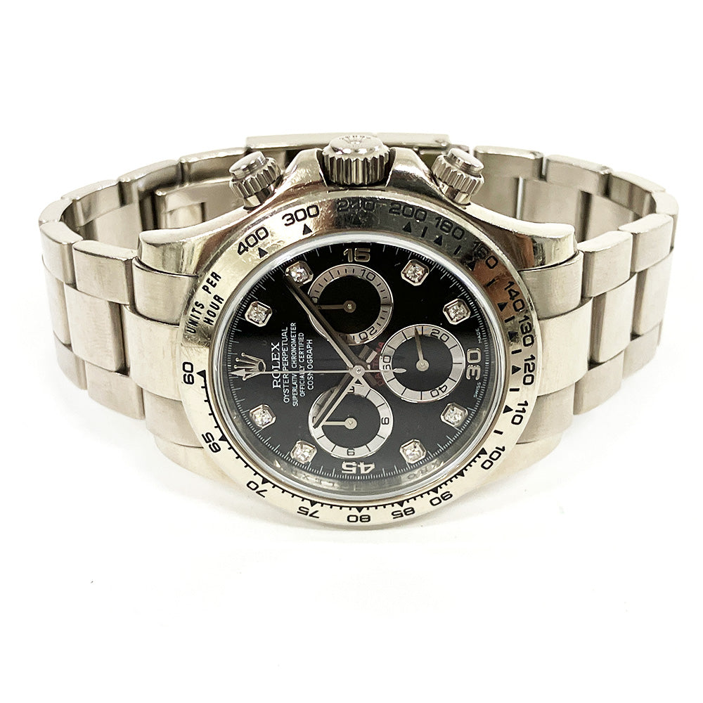 Rolex Daytona Black Diamond Dial 116509