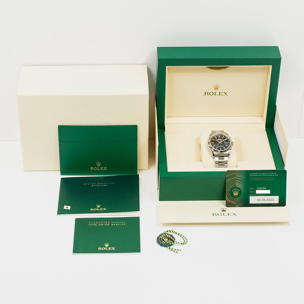 Rolex Datejust 36mm Black Dial 126234 (2022)