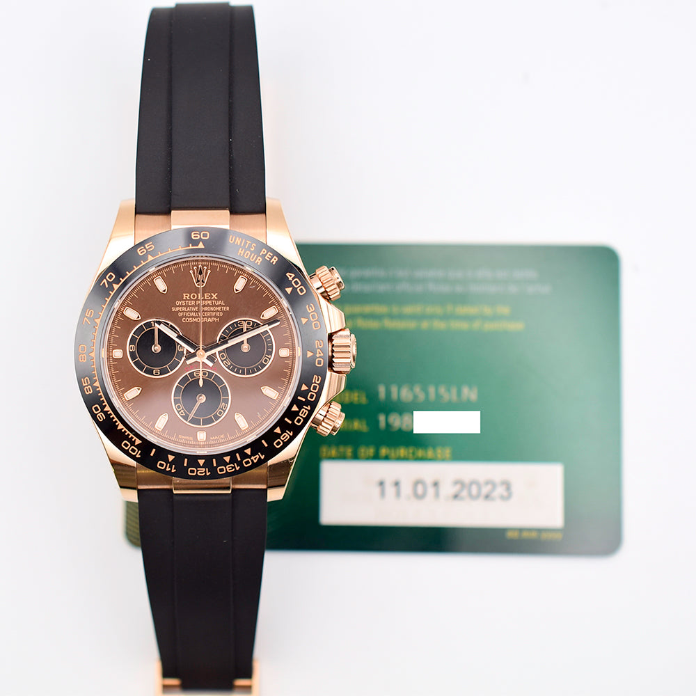 Rolex Daytona Chocolate Dial 116515LN (2023)