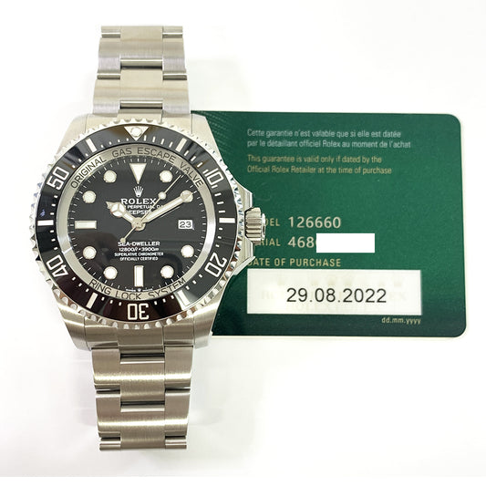 Rolex Sea-Dweller Deep Sea Black Dial 126660