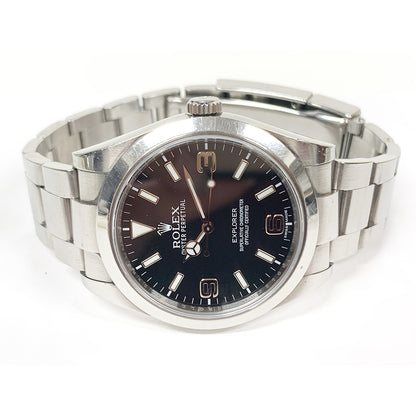 Rolex Explorer Black Dial 214270