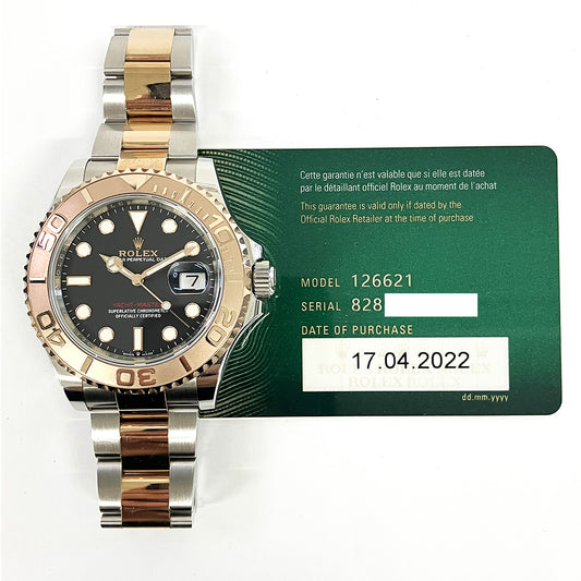 Rolex Yacht-Master 40mm Black Dial 16440