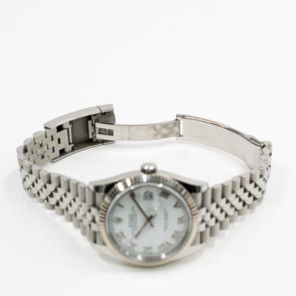 Rolex Datejust 36mm White Roman Dial 126234 (2019)