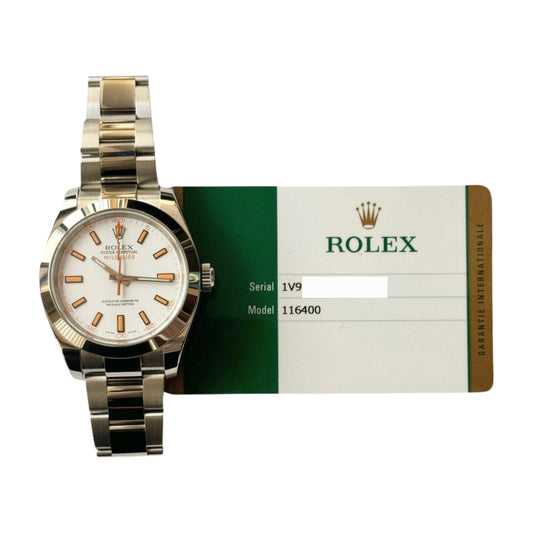 Rolex Milgauss White Dial 116400 (2017)